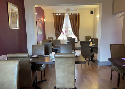 Dining at The Thyme and Plaice modern English Restaurant Coppull Chorley Bolton Lancashire