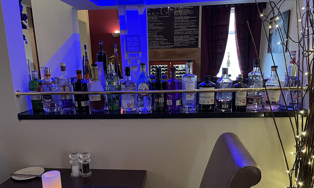 Dining at The Thyme and Plaice modern English Restaurant Coppull Chorley Bolton Lancashire