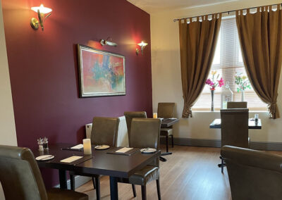 Dining at The Thyme and Plaice modern English Restaurant Coppull Chorley Bolton Lancashire