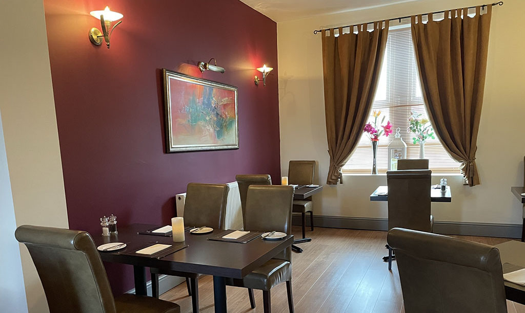 Dining at The Thyme and Plaice modern English Restaurant Coppull Chorley Bolton Lancashire